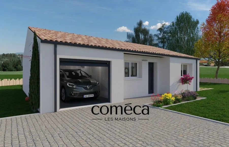 Image Projet de construction d'une maison 85 m² avec terrain à SAINT-CYR-EN-TALMONDAIS (85)