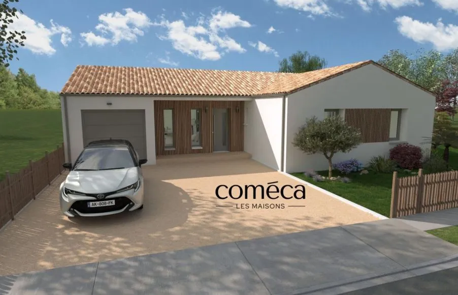 Image Projet de construction d'une maison 104 m² avec terrain à LUCON (85)