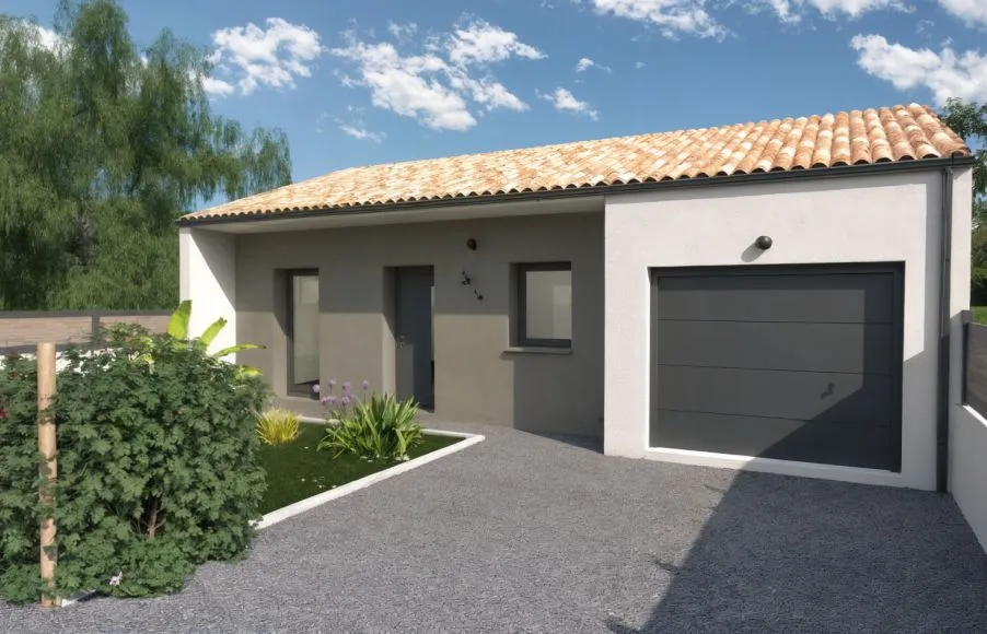 Image Projet de construction d'une maison 86 m² avec terrain à LA VARENNE (49)