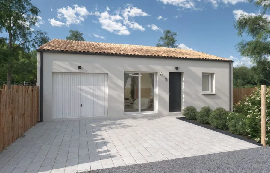 Image Projet de construction d'une maison 66 m² avec terrain à PONT-SAINT-MARTIN (44)