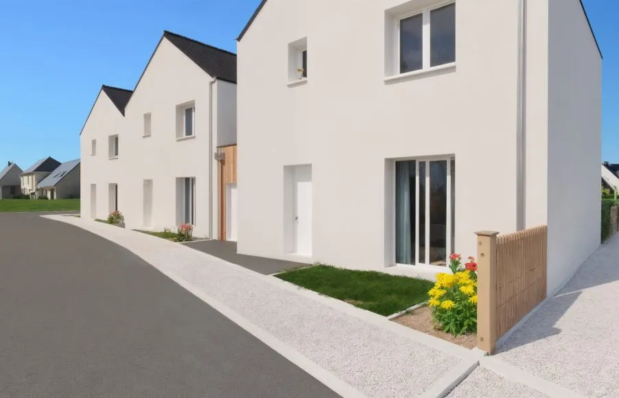 Image Projet de construction d'une maison 66.24 m² avec terrain à SAINT-NAZAIRE (44)